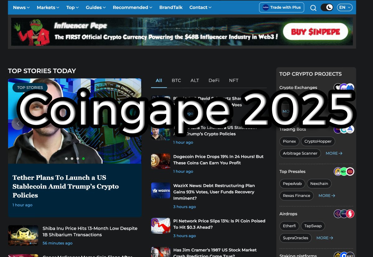 Coingape 2025 vAR3
