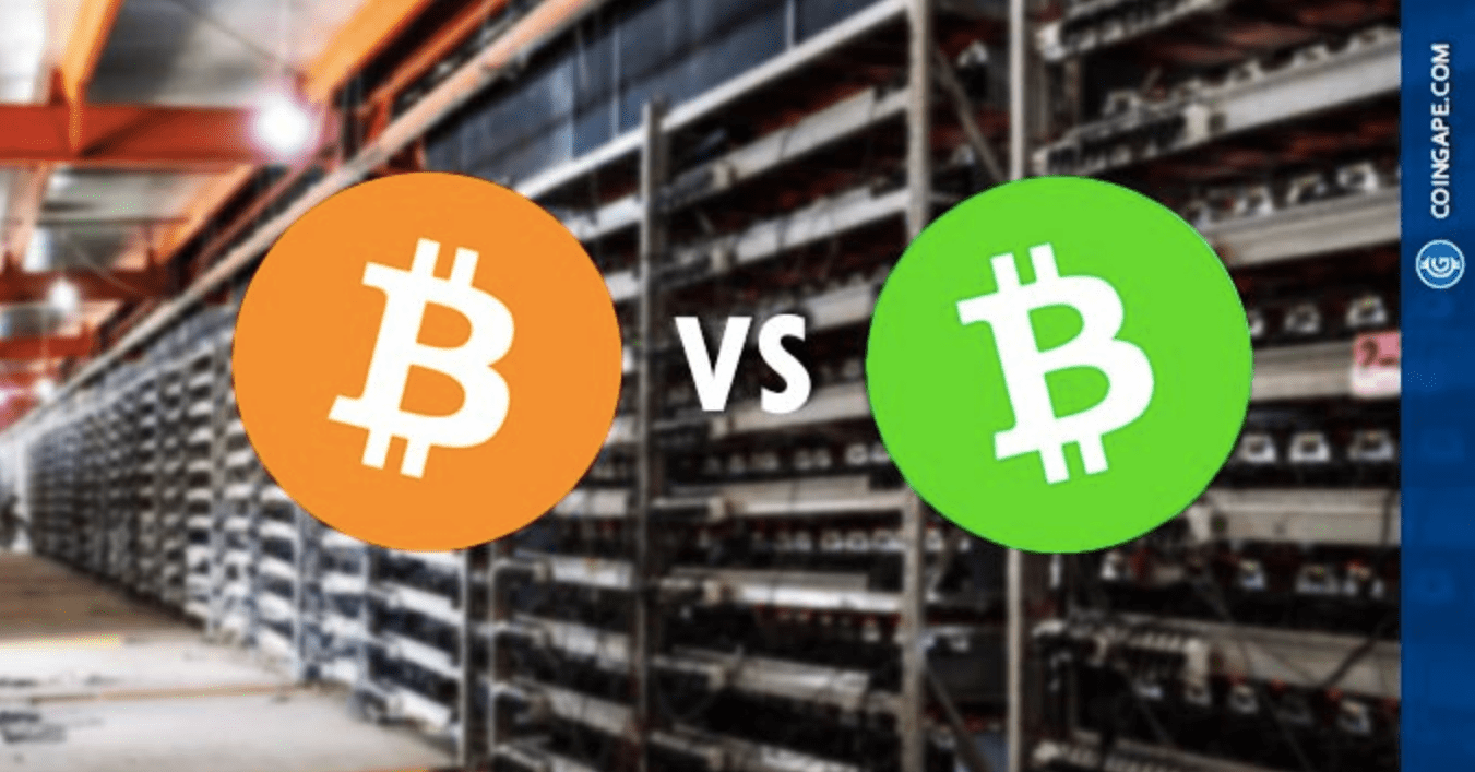 Bitcoin cash vs Bitcoin