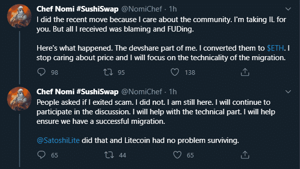 Sushi token