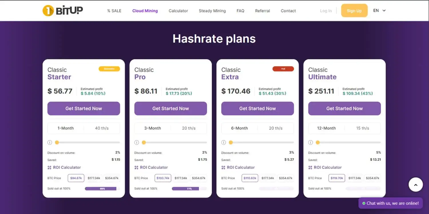 1Bitup mining plans