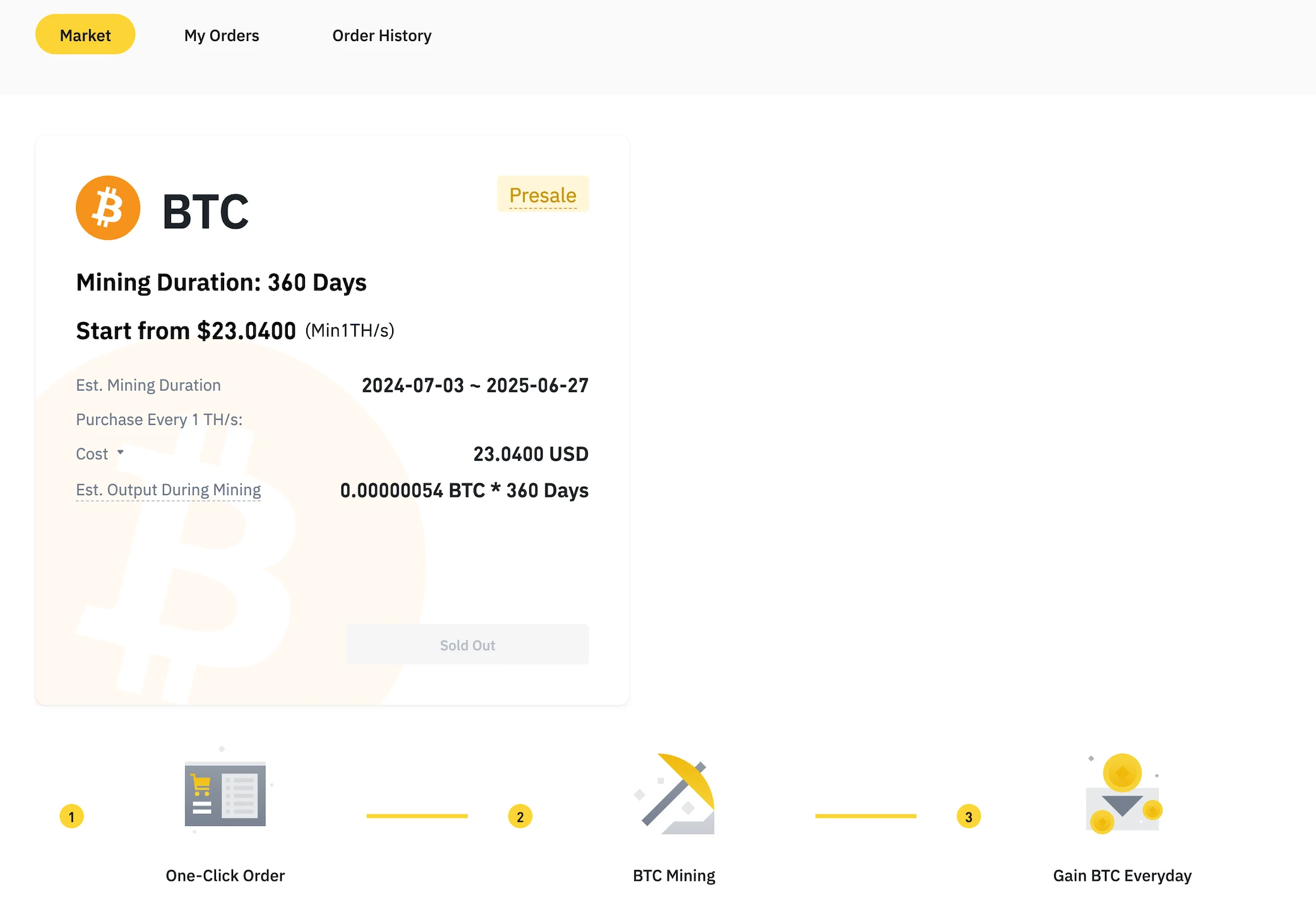 binance cloud mining