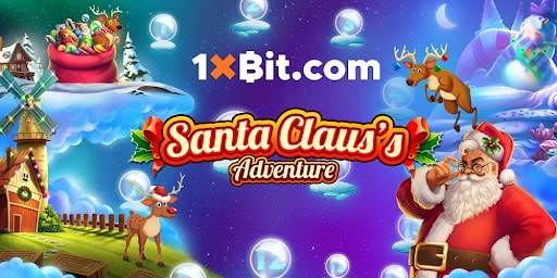 Unlock Fantastic Cash Gifts in the Santa Claus Adventure at 1xBit this Christmas