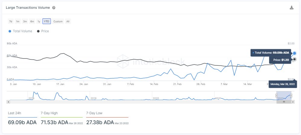 ADA large transactions