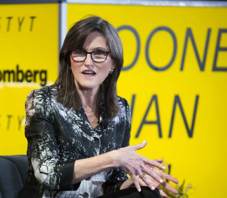 Cathie Wood Ark Offloads $31M Coinbase Post-Earnings As Price Hit 2-Yr High