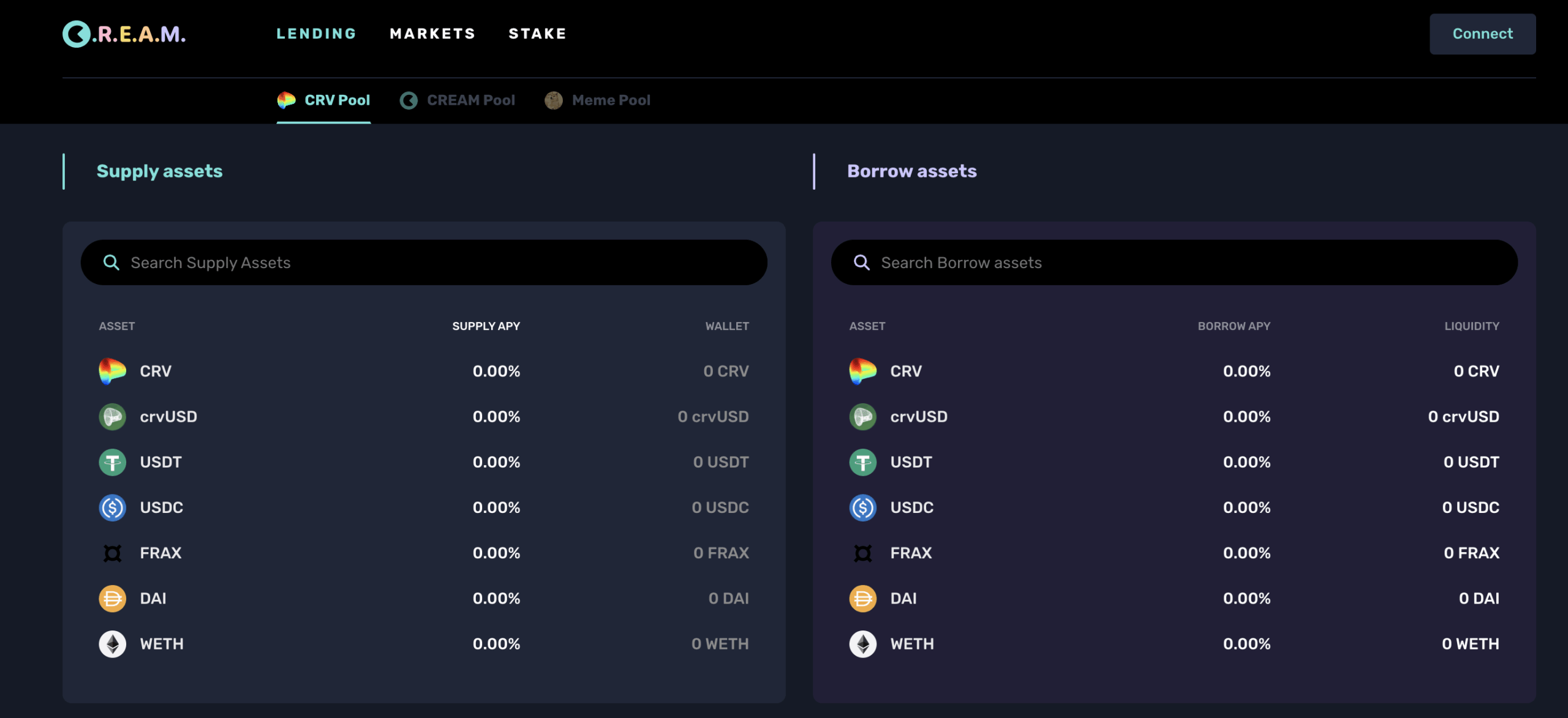 Cream Finance DeFi Lending