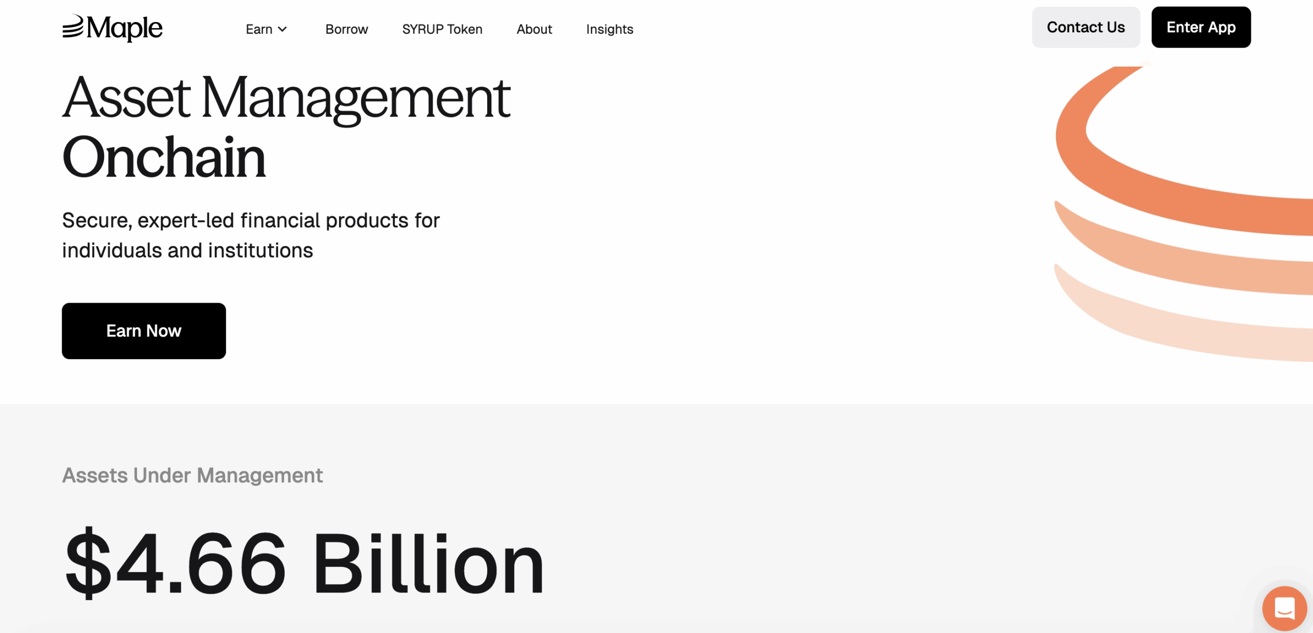 Maple Finance Lending Product