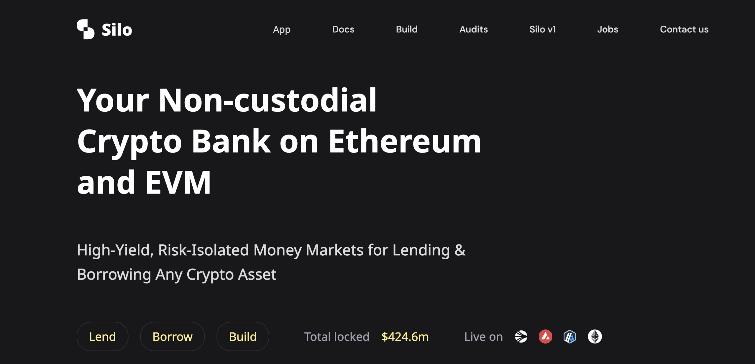 Silo Crypto Lending