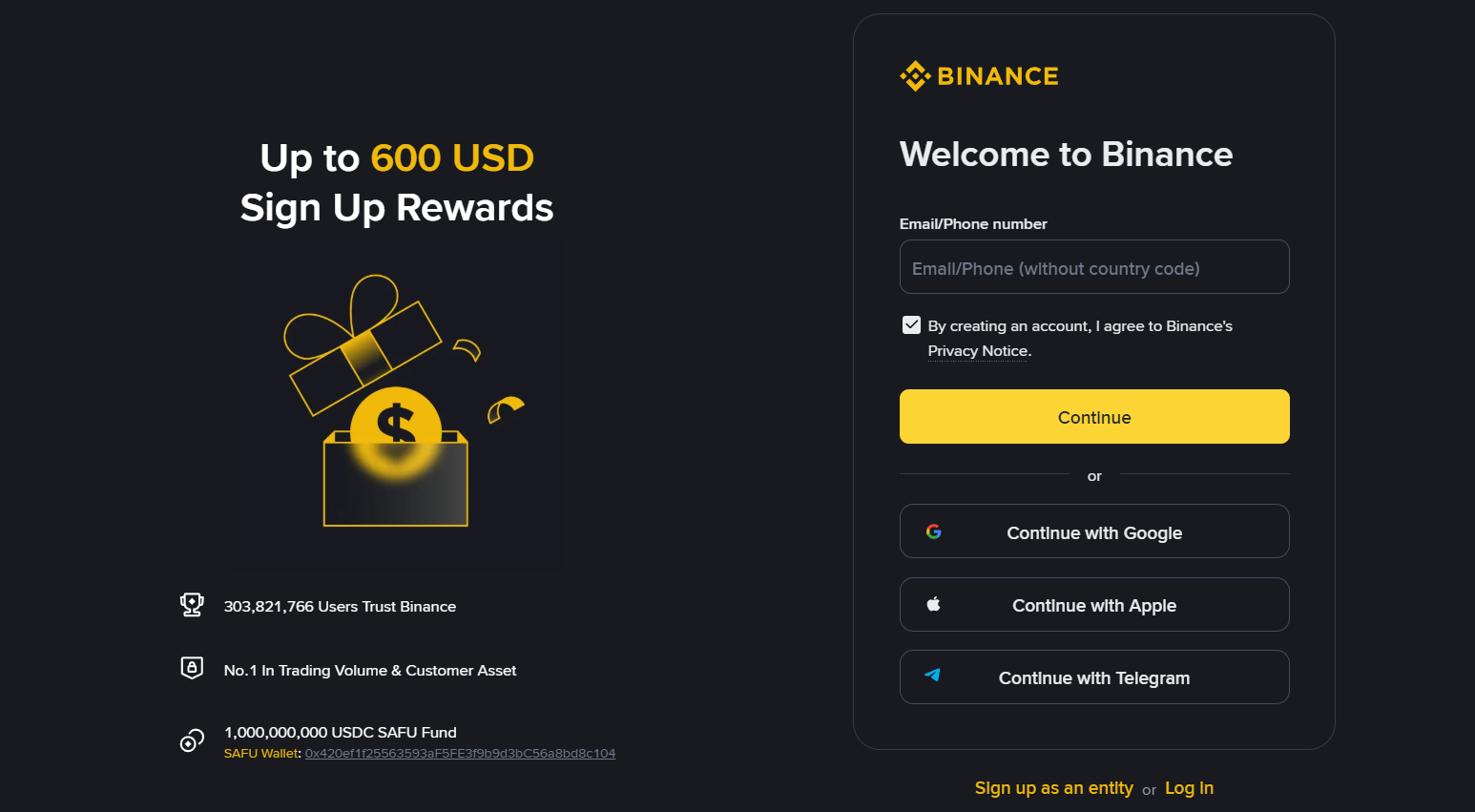 binance exchange
