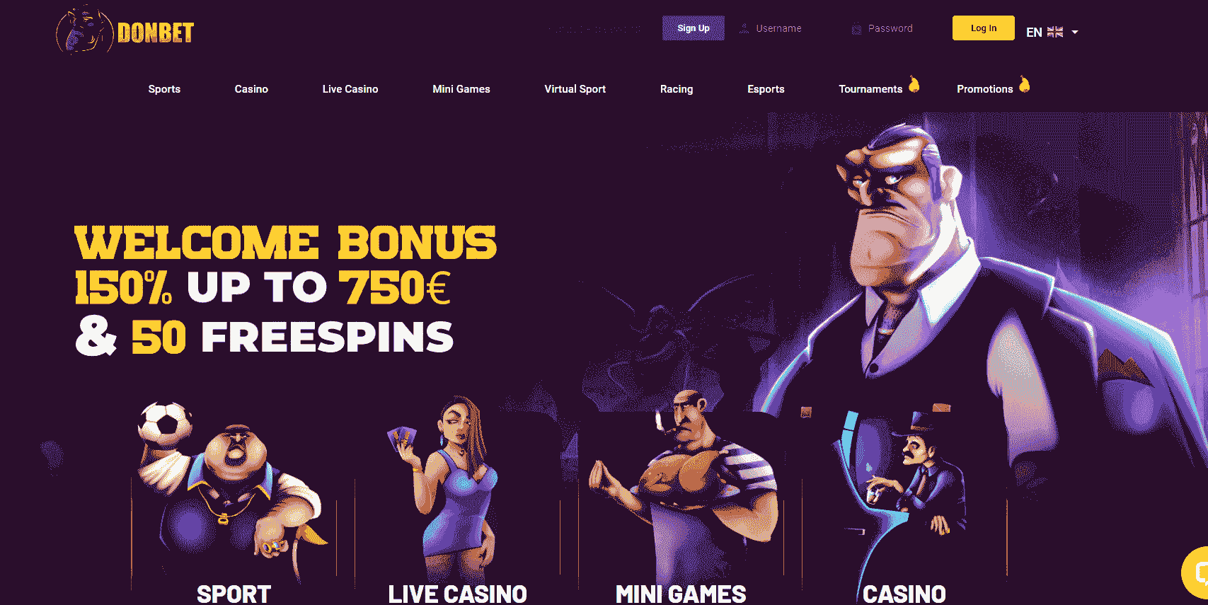 Donbet betting site