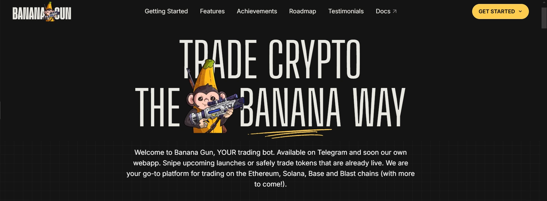 banana gun telegram bot