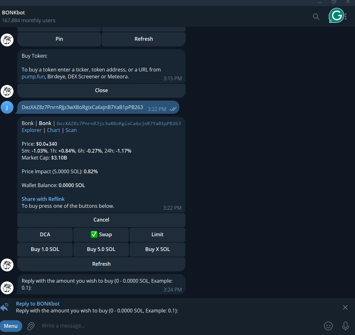 buying xsol