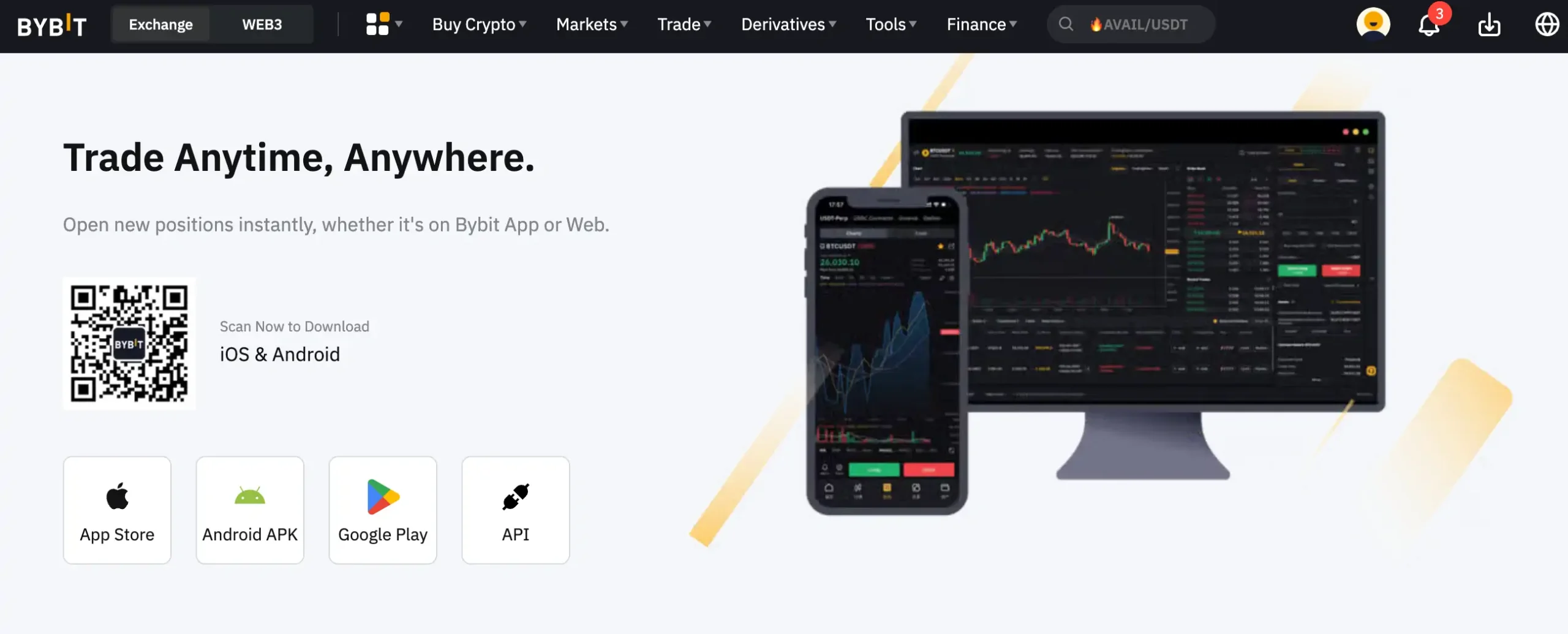 bybit on mobile and desktop