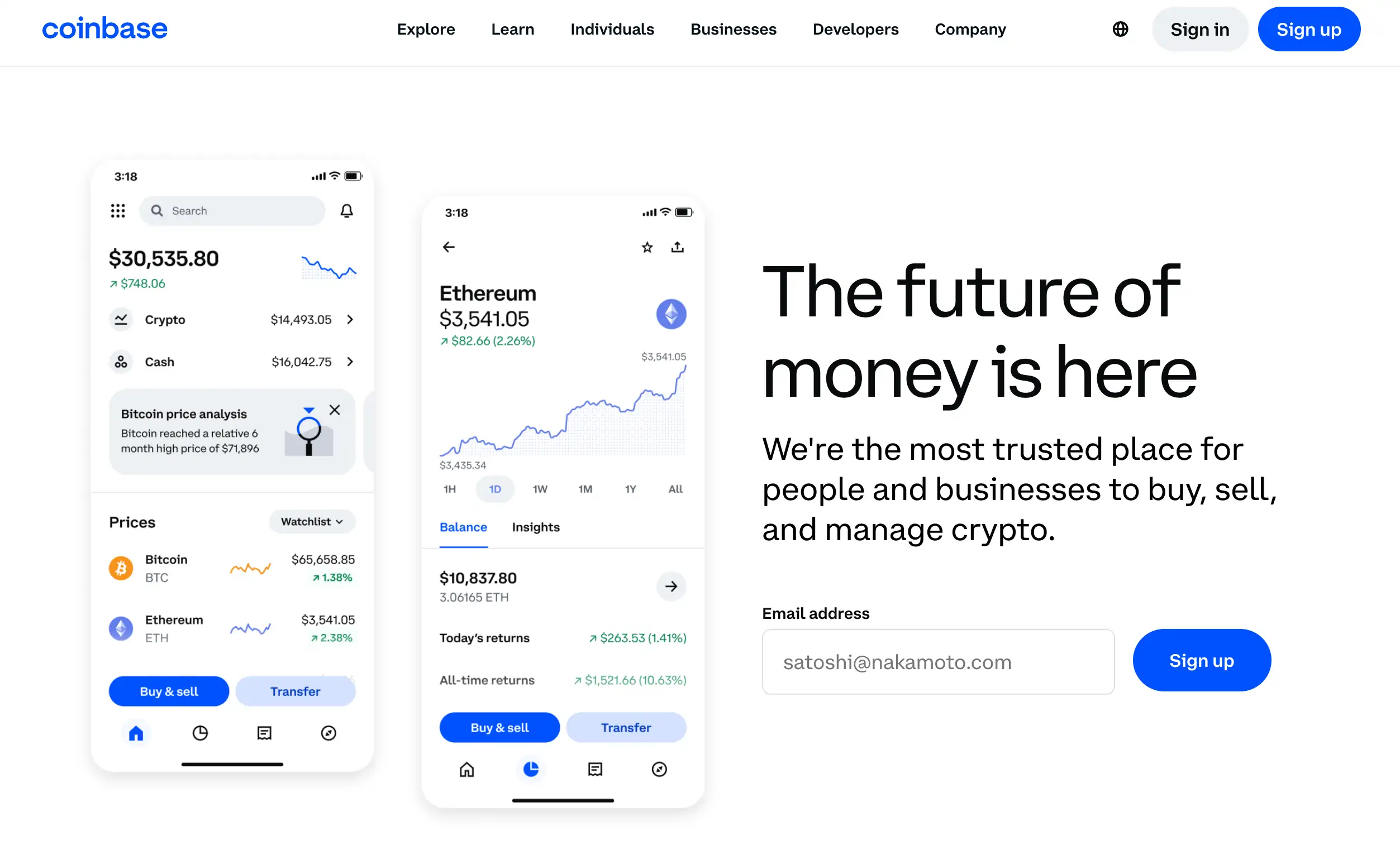 crypto exchange coinbase