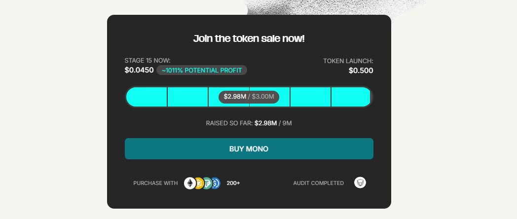 mono protocol presale stage