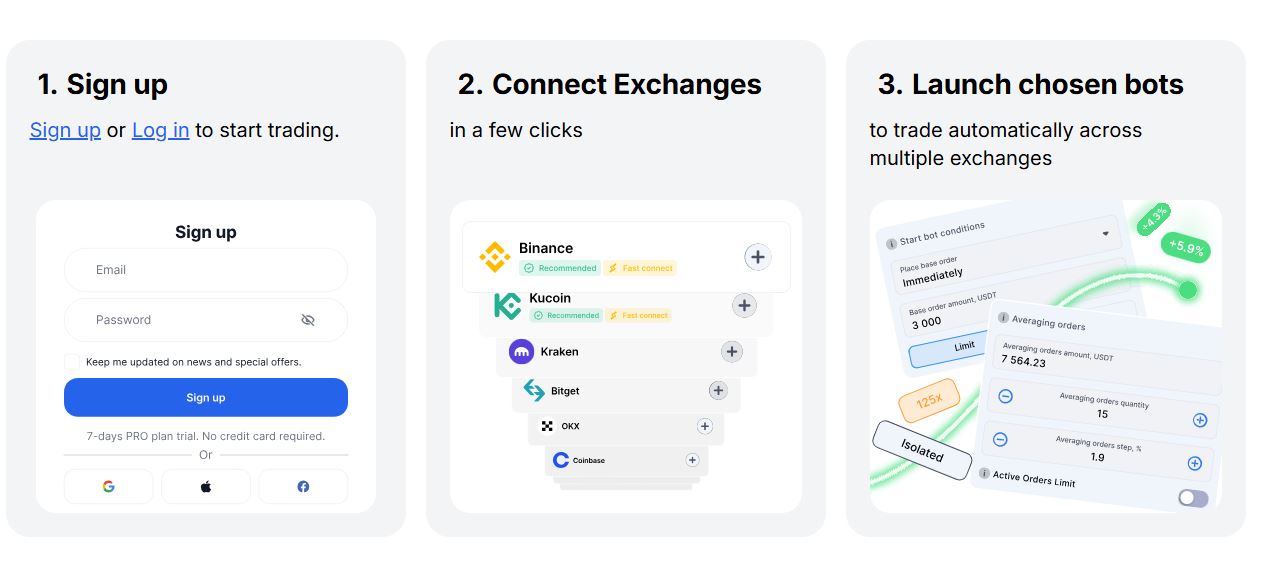 steps to get started with bots
