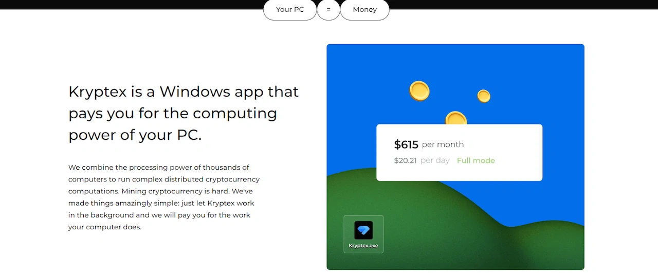 Kryptex app details 