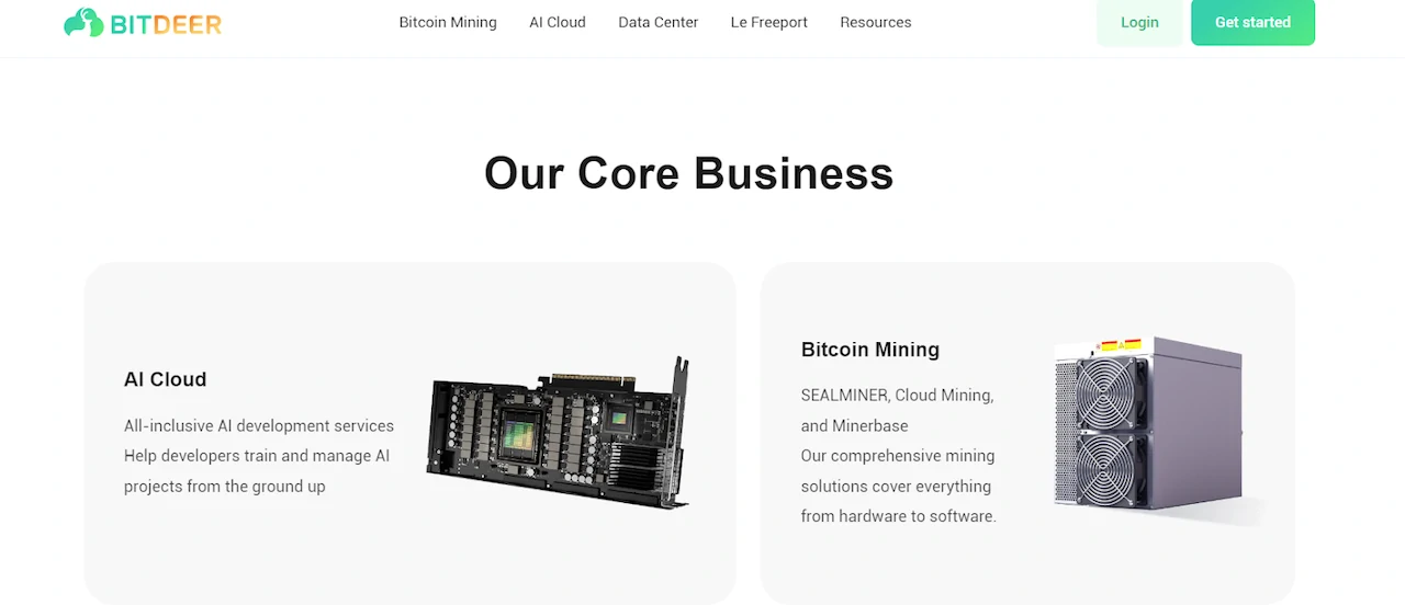 Bitdeer business ventures 