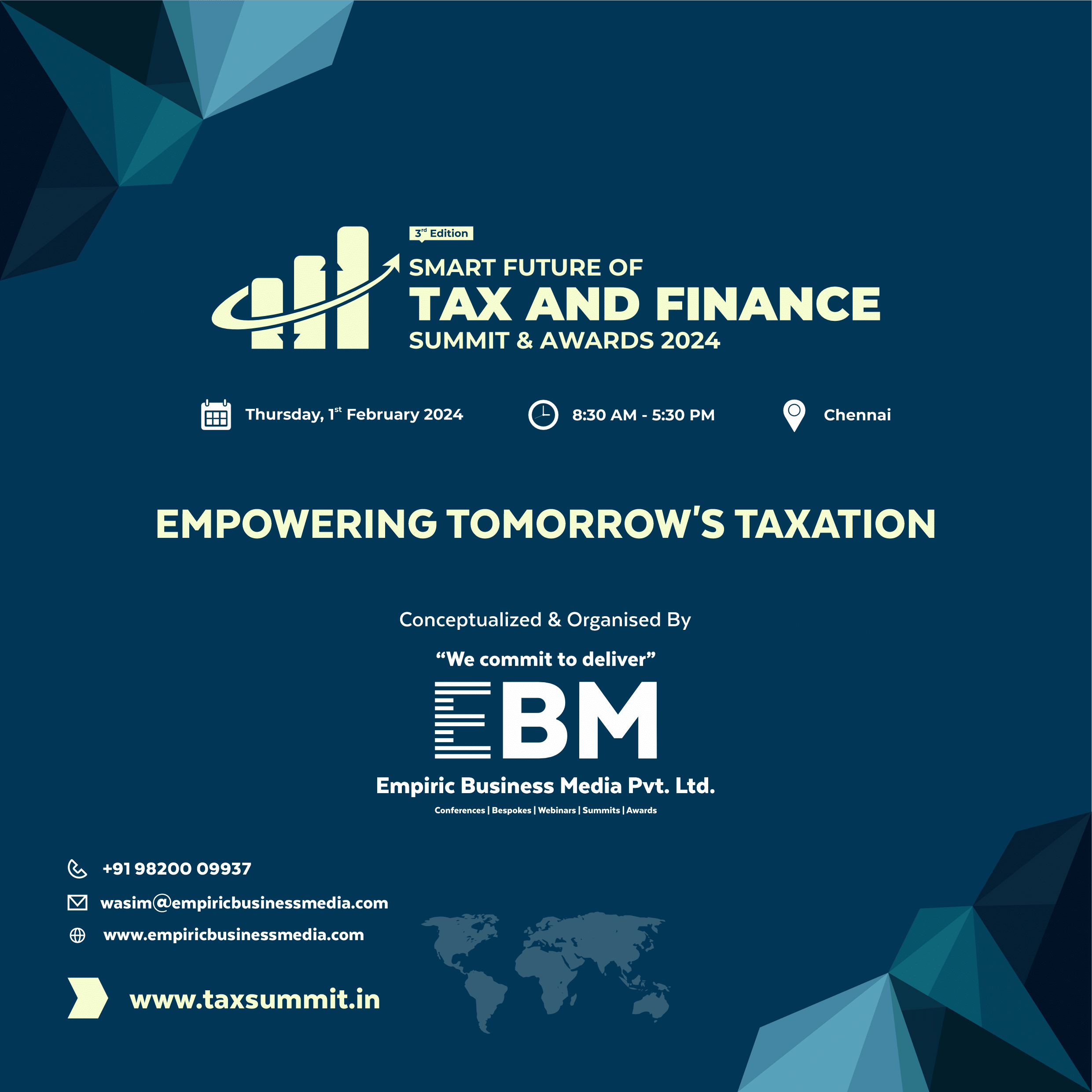Smart Future of Tax and Finance Summit & Awards 2024