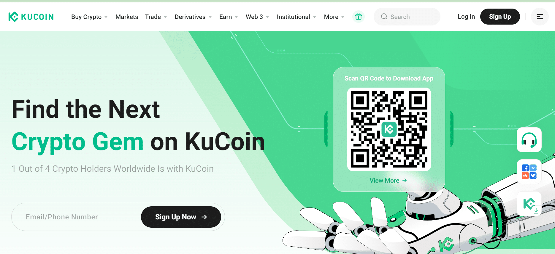 KuCoin Website