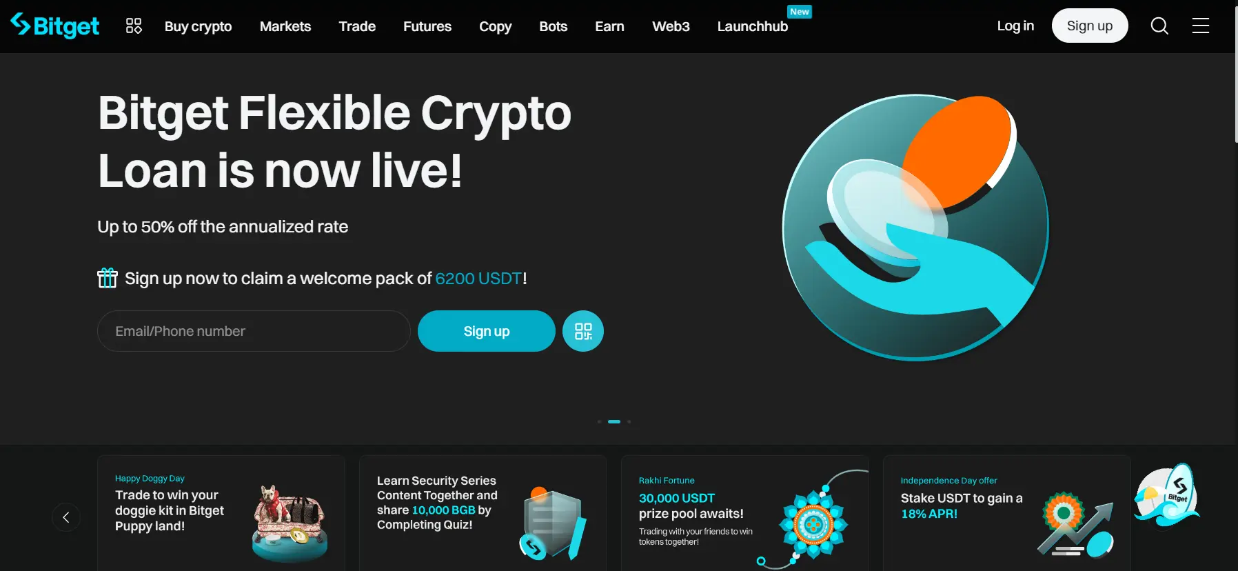 bitget homepage