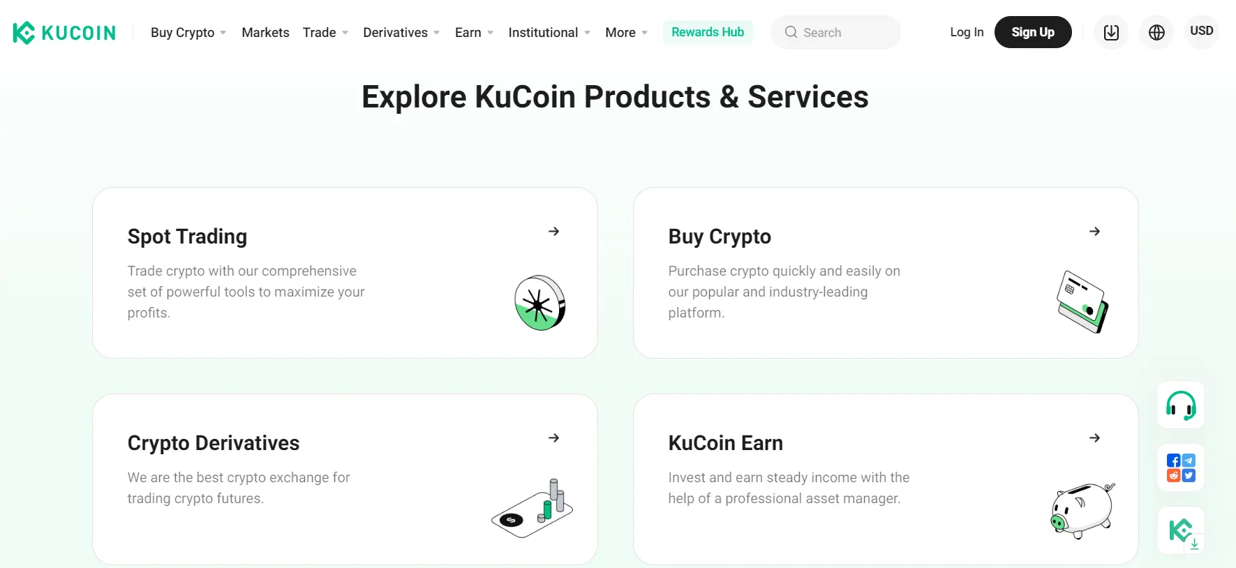 features of Kucoin