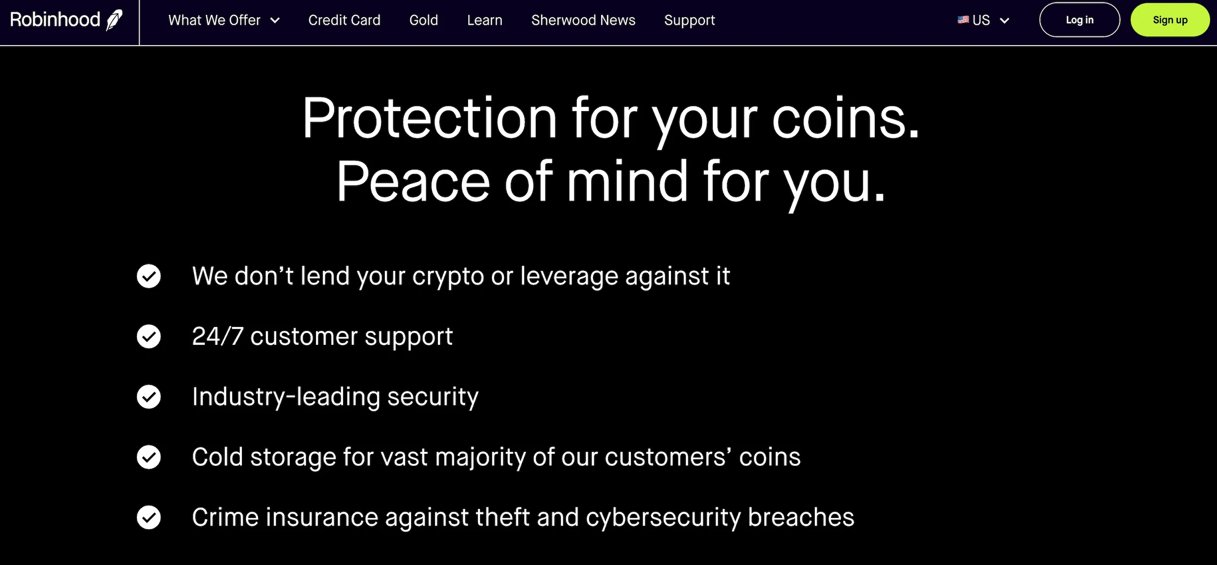 High-end Security of Robinhood