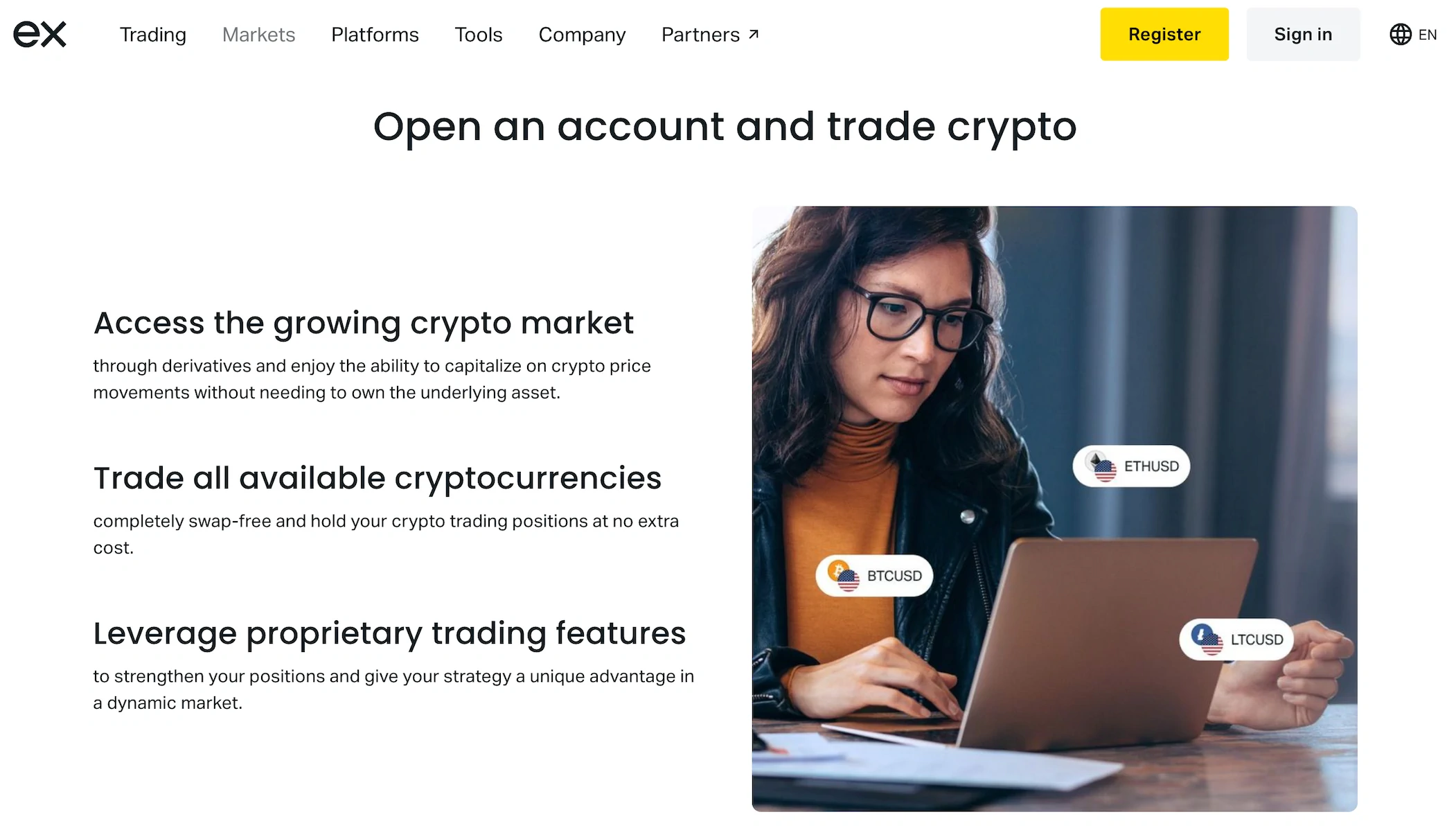 Exness Key Features