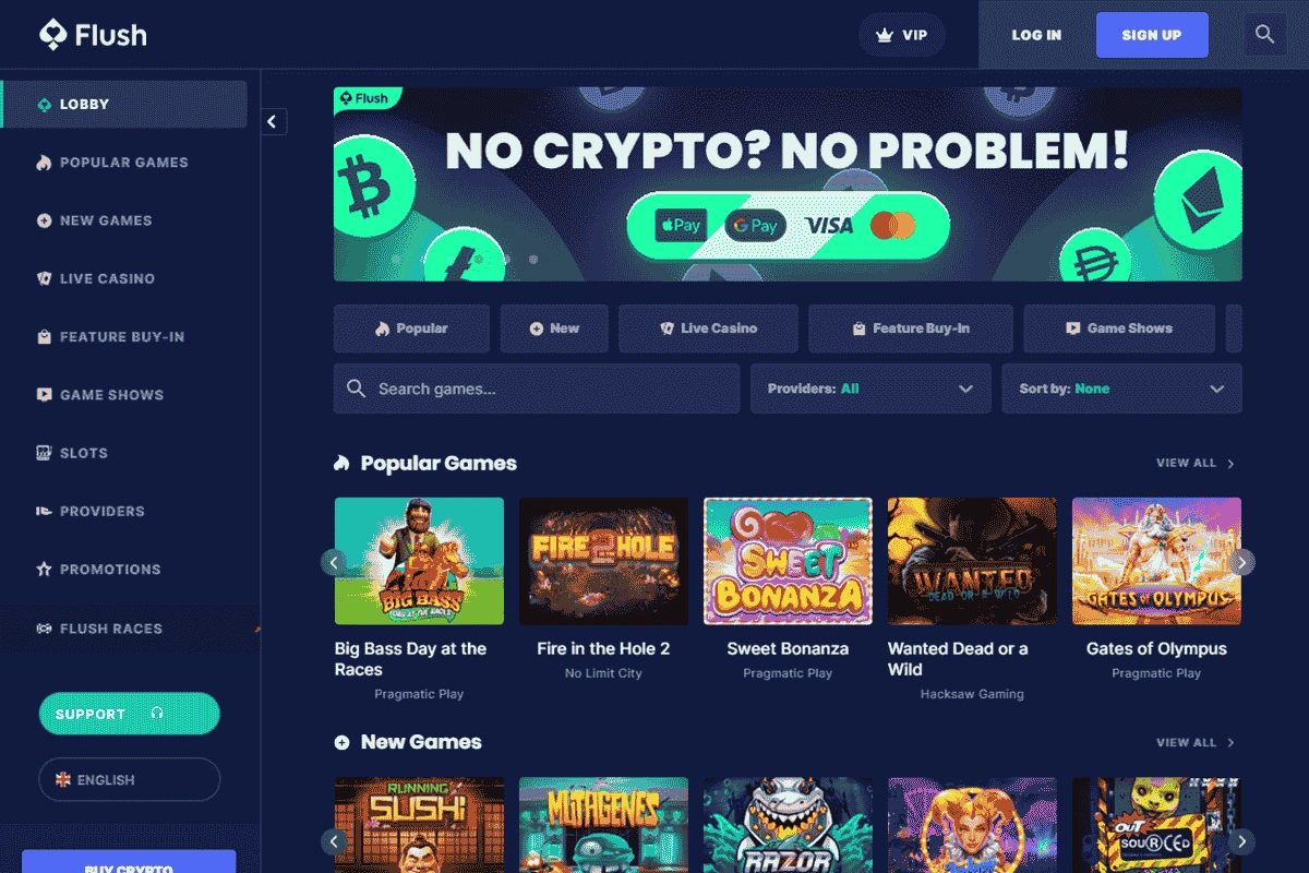 Flush casino