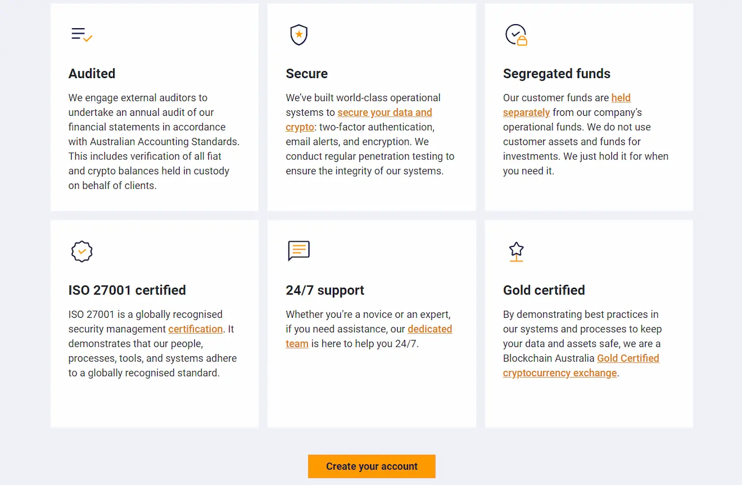 features of independent reserve