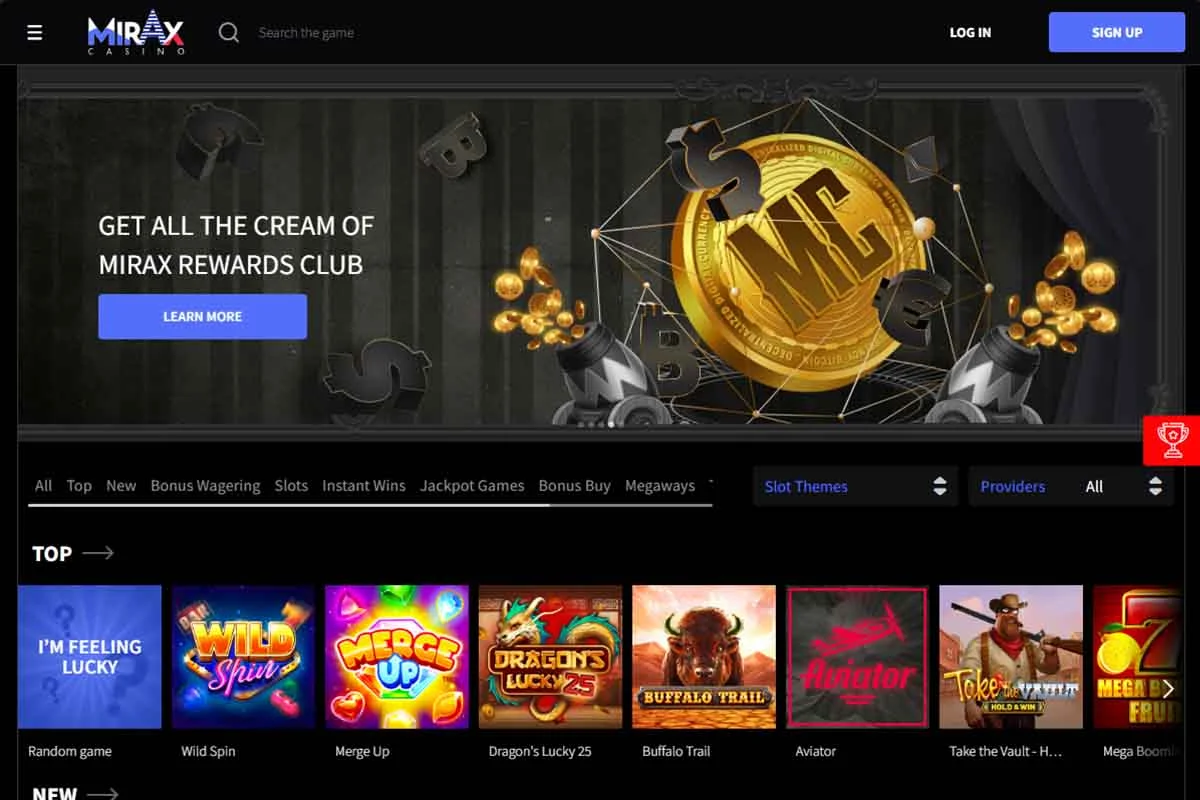 MirAx casino login 