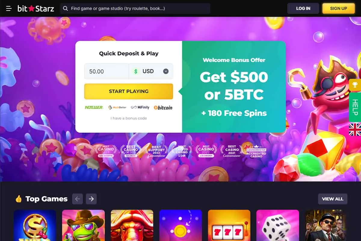 bitStarz casino platform