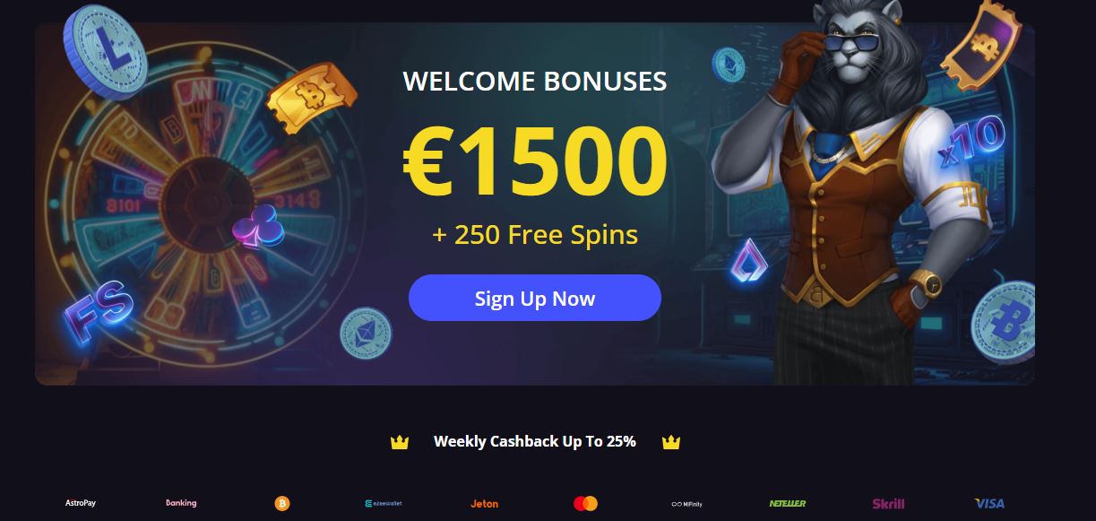 crypto leo casino welcome bonus