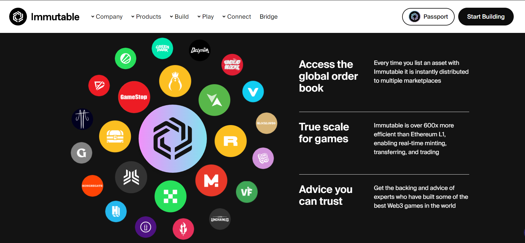 Immutable ecosystem