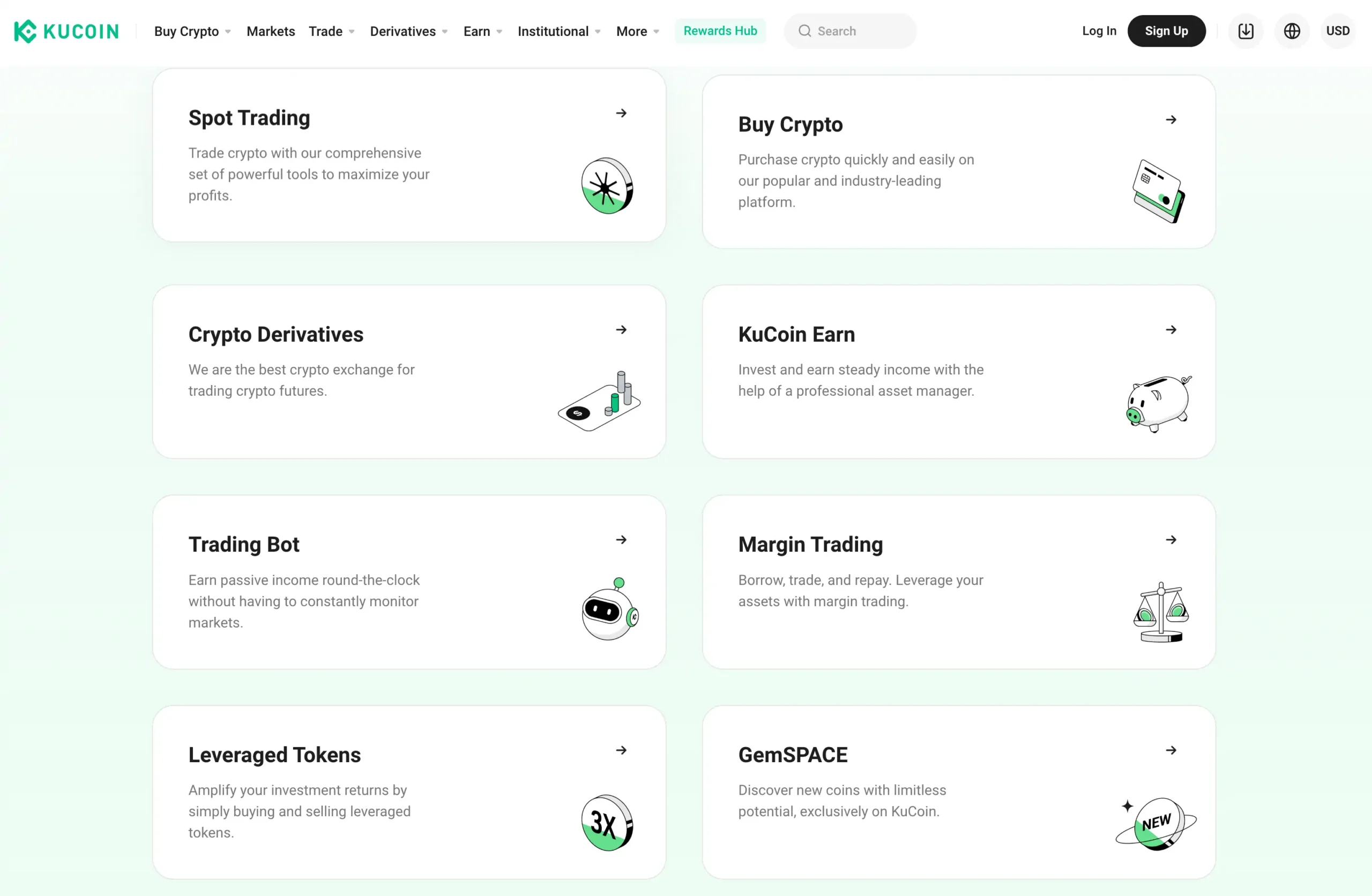 features of kucoin