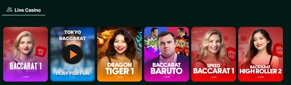 live casinos