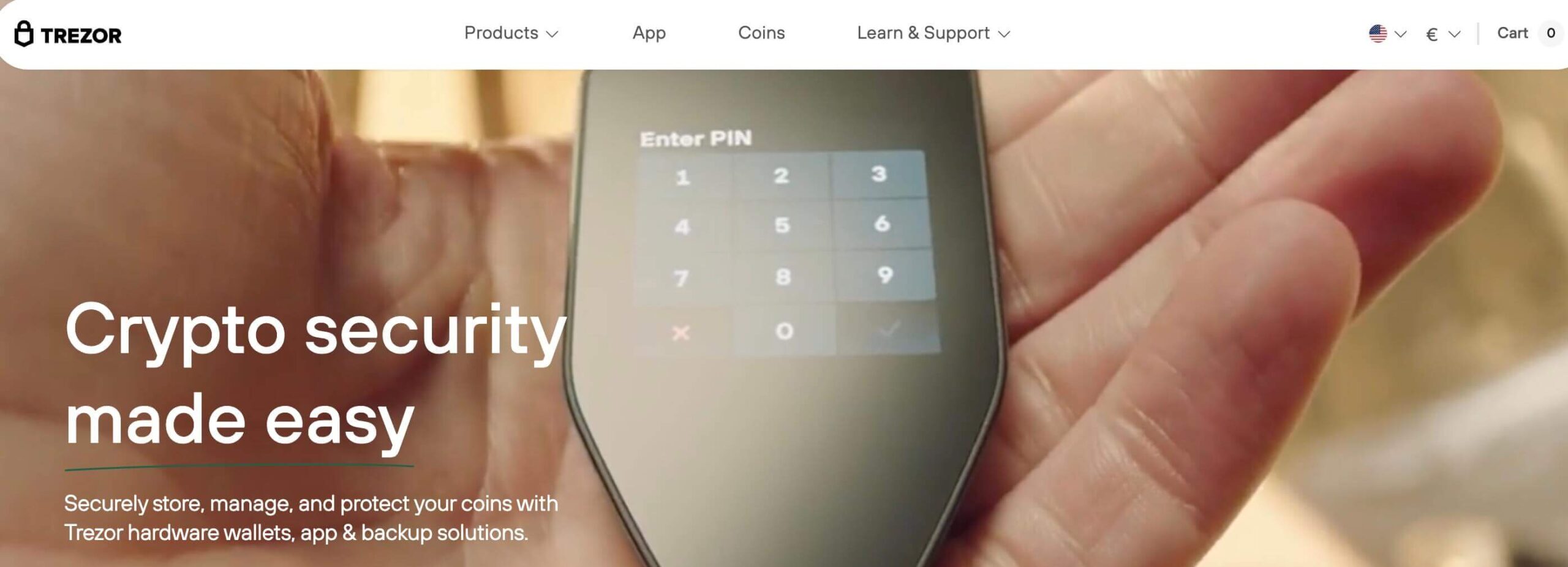 Trezor wallet website 