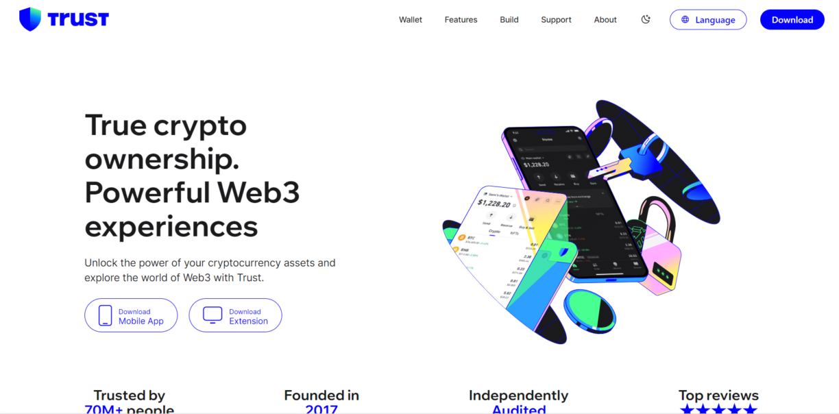 trust wallet website