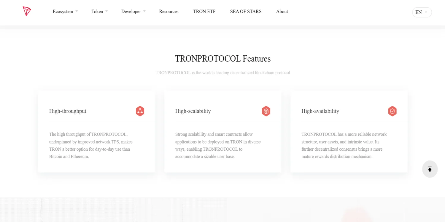 Tron ecosystem 