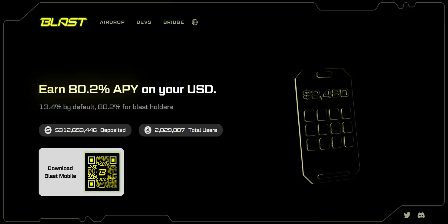 Blast new crypto ptoject