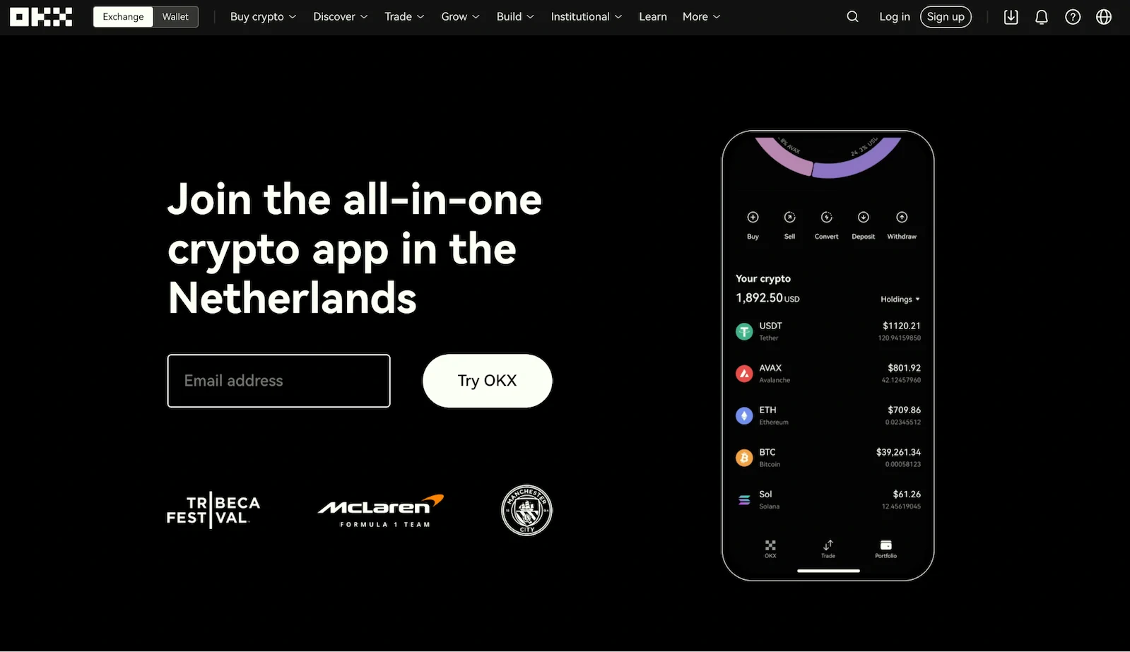 okx in Europe