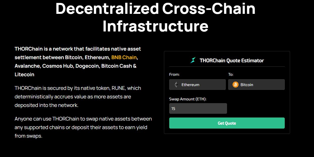 thorchain features