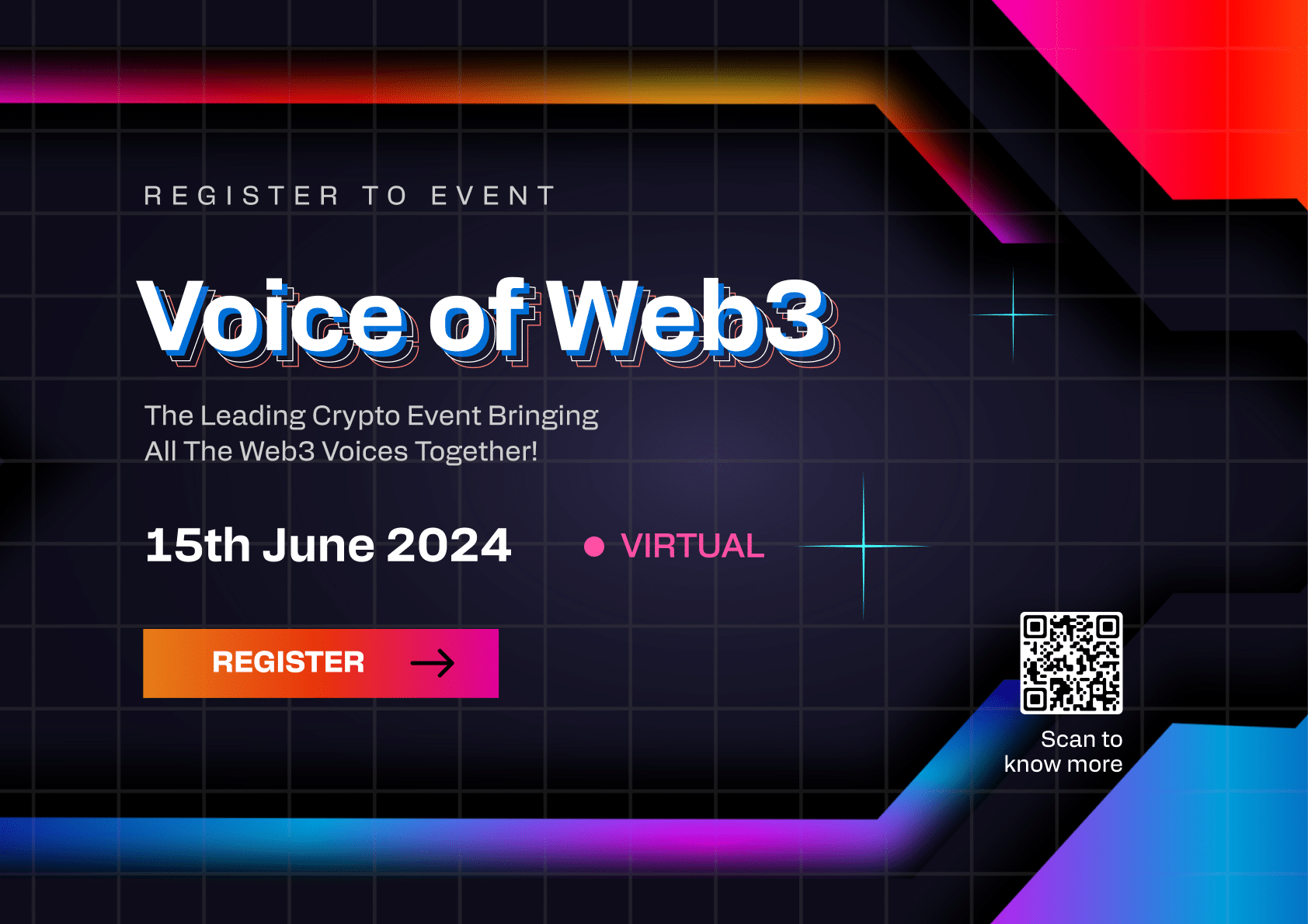 The Leading Crypto Event Bringing All The Web3 Voices Together!