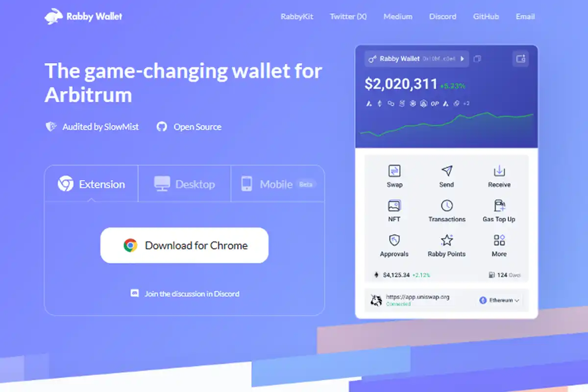 RABBY crypto wallet
