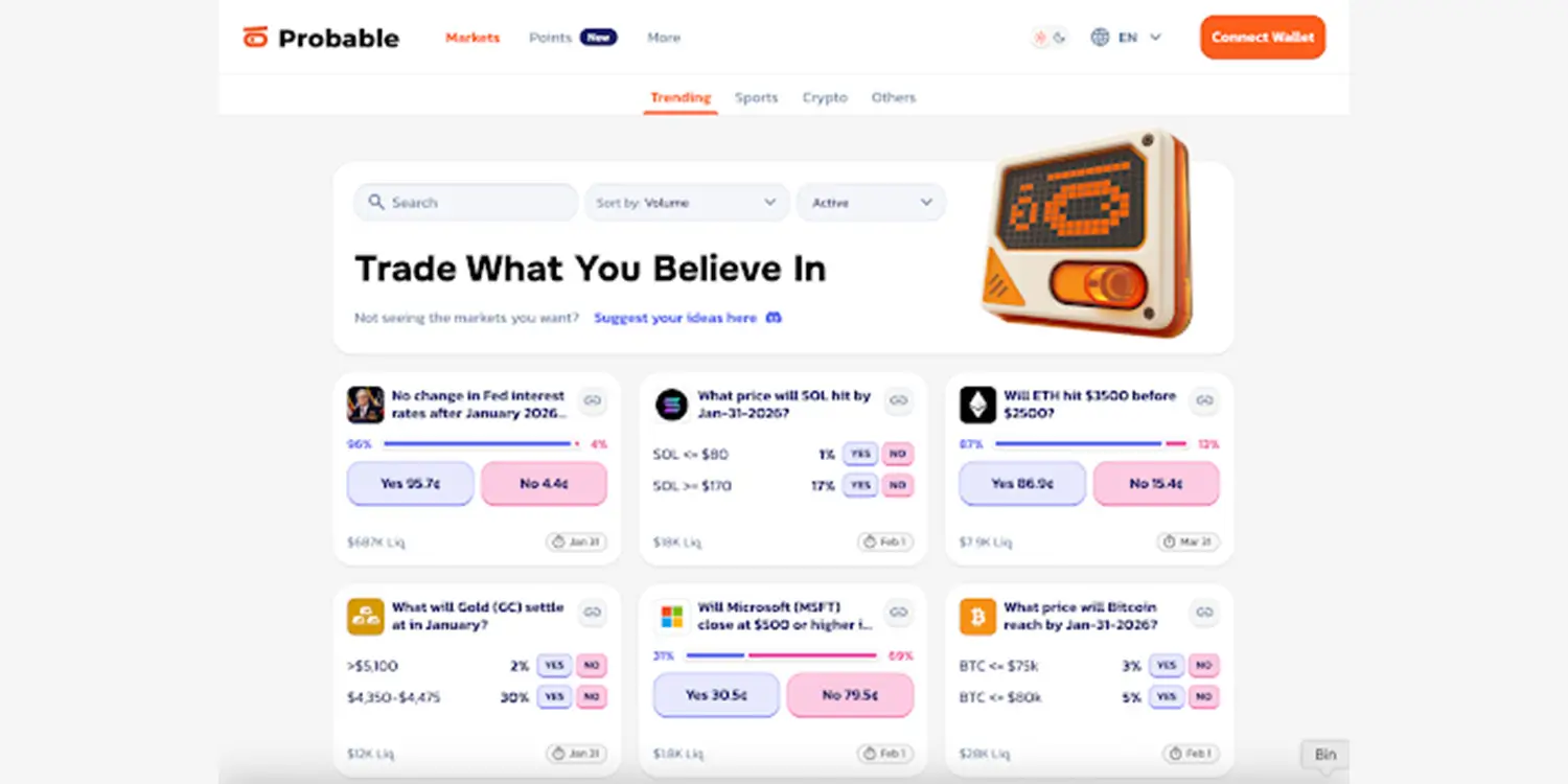 Вероятный веб-сайт