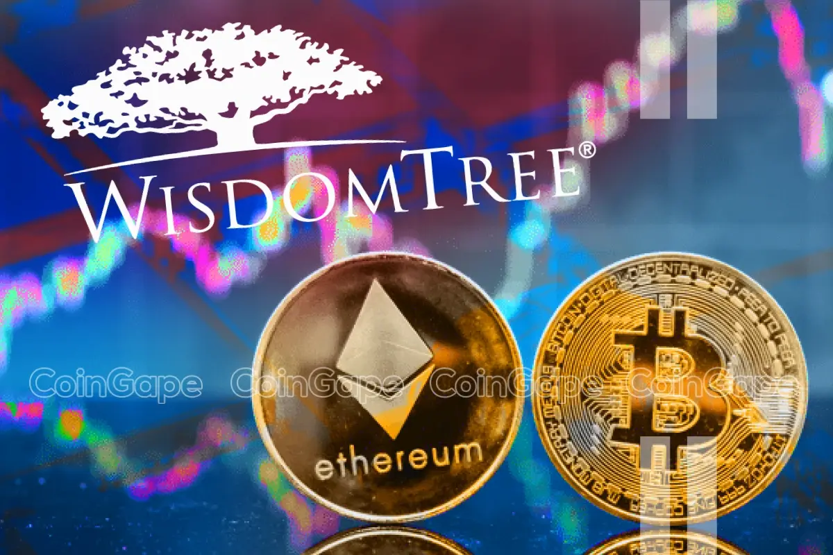 WisdomTree Bitcoin Ethereum dump Coinbase BTC price ETH price