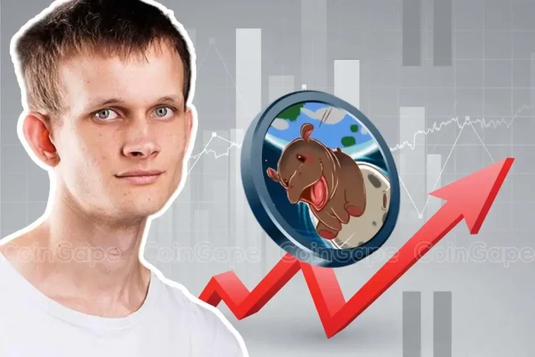 Ethereum Co-Founder Vitalik Buterin Adopts Hippo Moo Deng, Price Jumps
