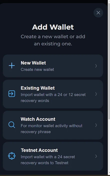 add ton wallet