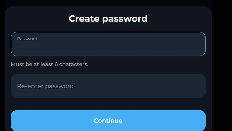 ton wallet password