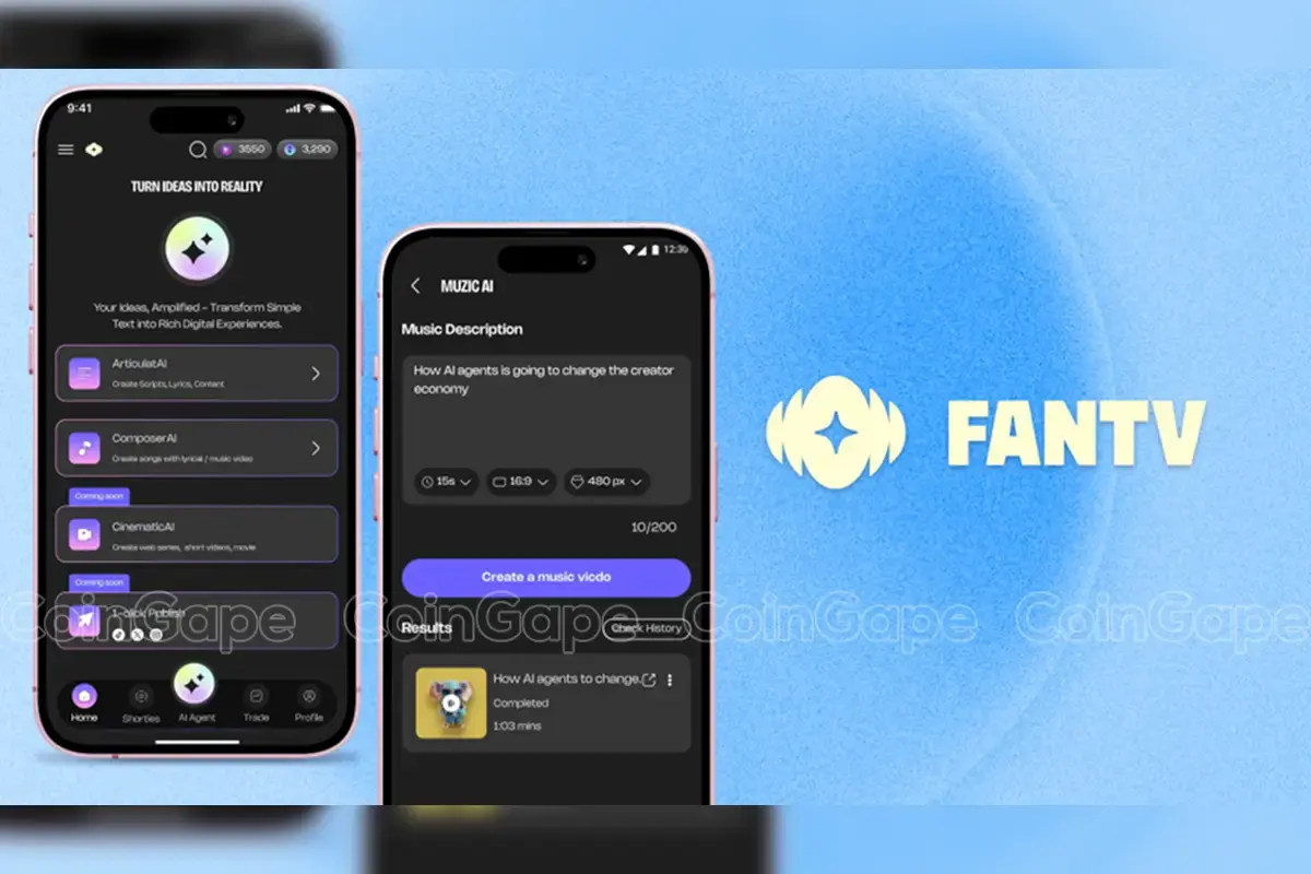 FanTV, #1 AI project on Sui, secures $3M to transform next-gen content creation with AI Agents