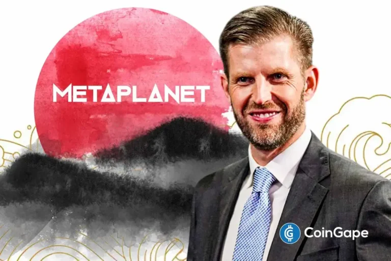 Eric Trump Denies Asia Ties Other Than Metaplanet, MTPLF Stock Slips
